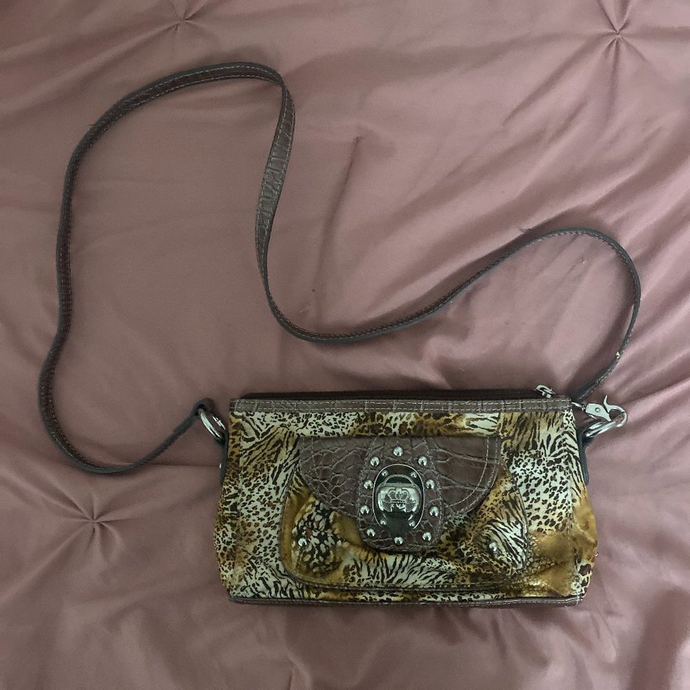 Animal Print Crossbody Bag